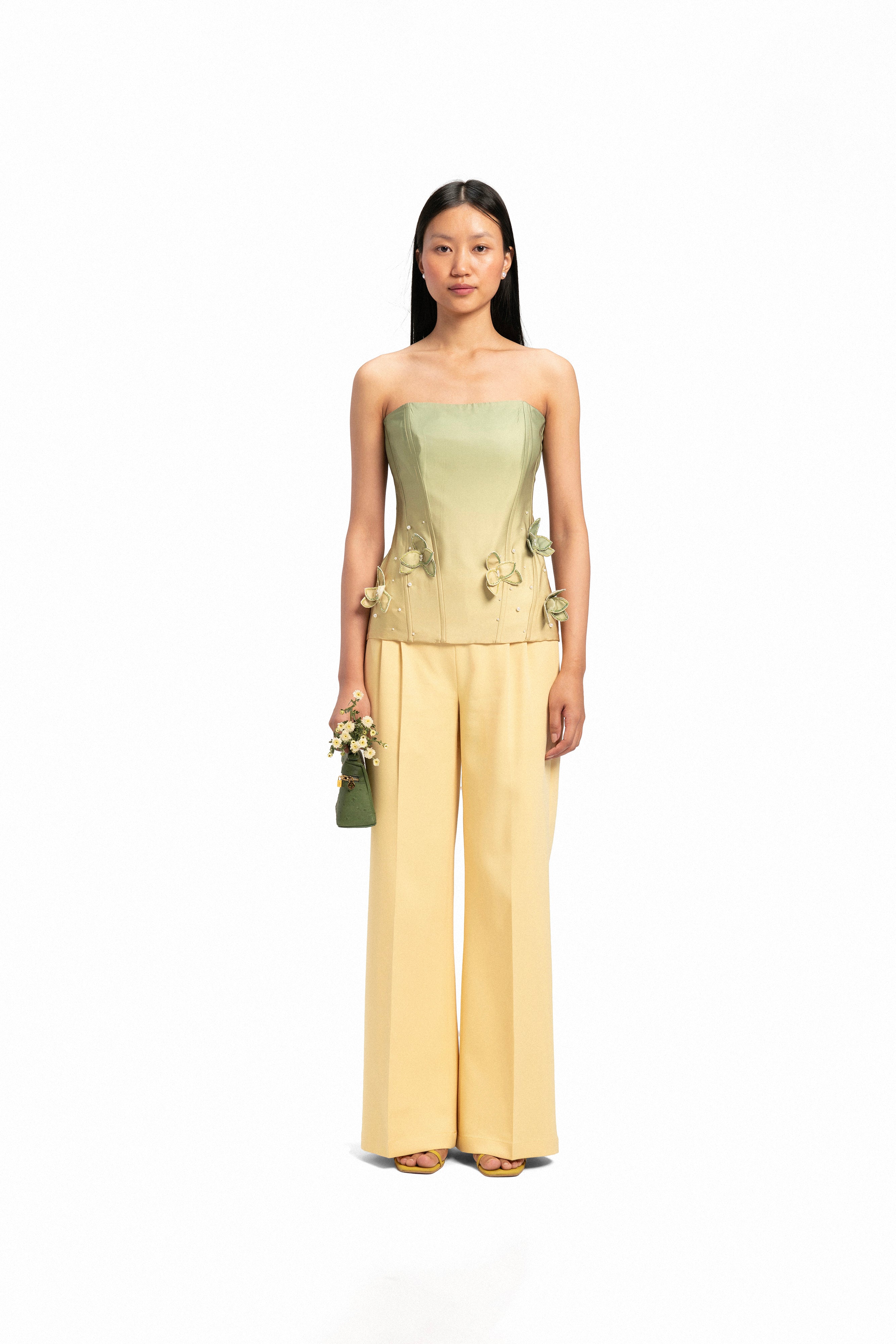 The Lime & Bloom Corset