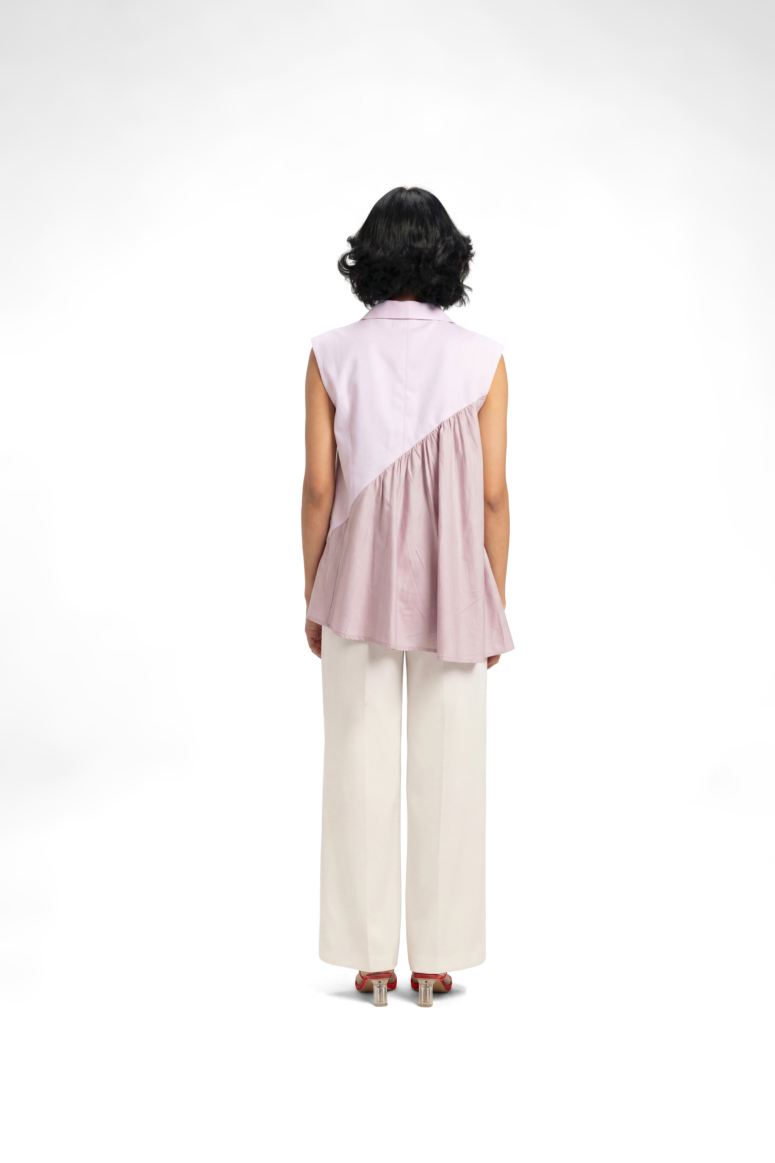 The Petal Drape Shirt