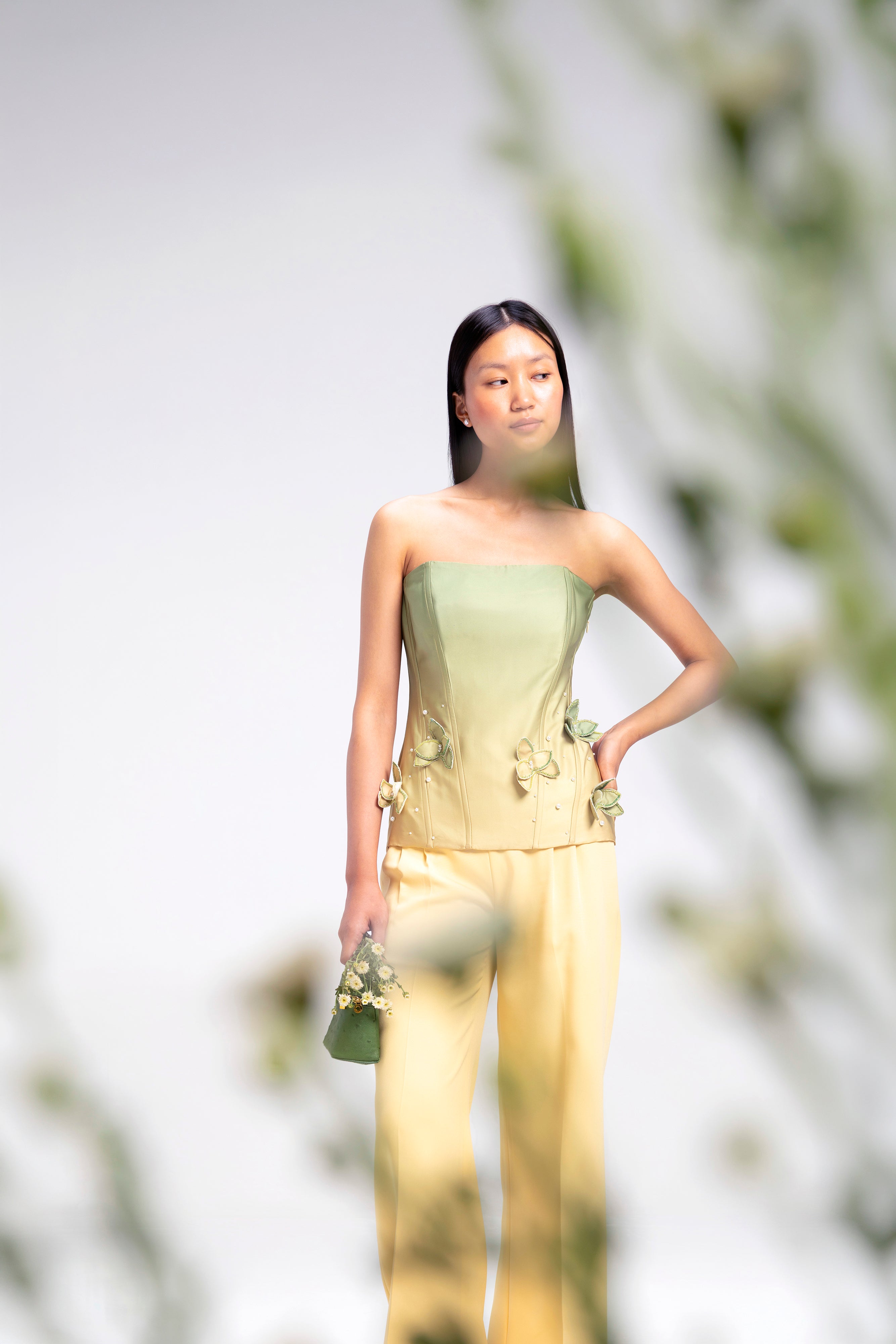 The Lime & Bloom Corset
