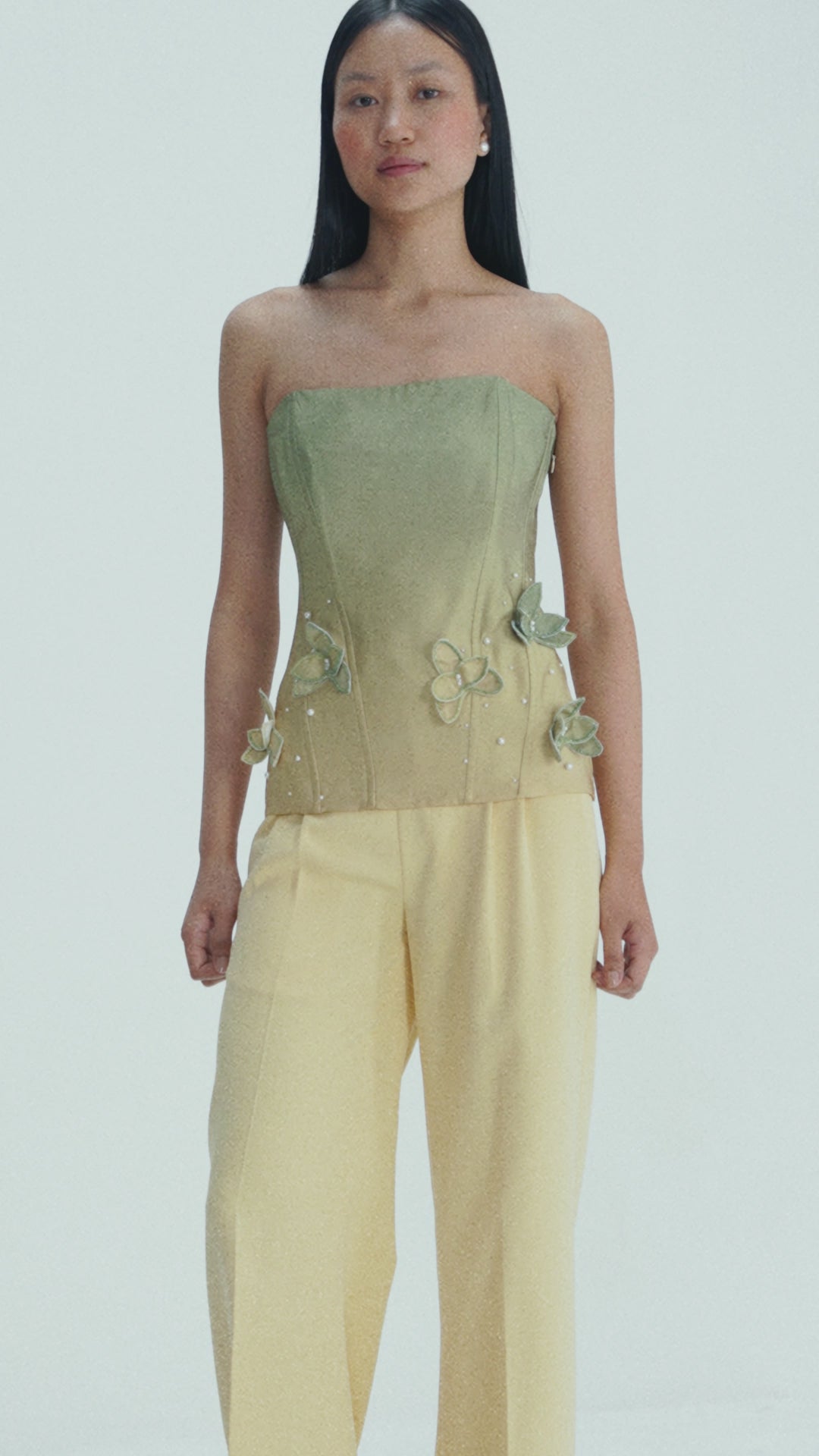 The Lime & Bloom Corset
